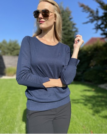 Svetr dámský Tommy Hilfiger modrý